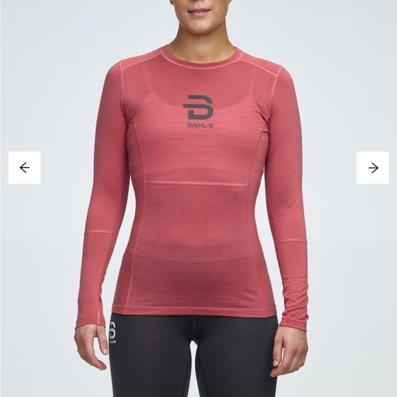 Women’s large Bjorn Daehlie Active Wool Long Sleeve top - Picture 1 of 11